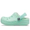 Crocs (GS) Klassiske Baya-forede tresko &laquo;Mint&raquo; 205977-3TI