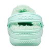 Crocs (GS) Klassiske Baya-forede tresko &laquo;Mint&raquo; 205977-3TI