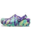 Crocs (GS) klassiske forede marmortresko &laquo;Neon Purple Multi&raquo; 207238-573