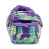 Crocs (GS) klassiske forede marmortresko &laquo;Neon Purple Multi&raquo; 207238-573