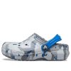 Crocs (GS) Klassiske fôrede Camo-tresko &laquo;Grå Hvit Blå&raquo; 207323-0EF