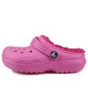 Crocs (GS) klassiske fôrede rundtå-tresko &laquo;Pink&raquo; 203506-6LA