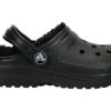 Crocs (GS) klassiske fôrede tresko for barn &laquo;Black&raquo; 207010-060