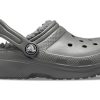 Crocs (GS) klassiske fôrede tresko &laquo;Slate Grey Smoke&raquo; 203506-0EX
