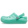 Crocs (GS) klassiske fôrede tresko &laquo;Turkis&raquo; 203506-3U3