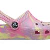 Crocs (GS) Klassiske marmortresko &laquo;Pink Yellow&raquo; 207002-6SO