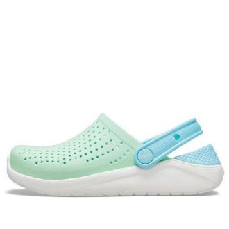 Crocs (GS) LiteRide tresko &laquo;Neo Mint White&raquo; 205964-3TM