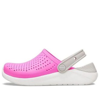 Crocs (GS) LiteRide tresko &laquo;Pink White Grey&raquo; 205964-6QR