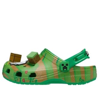 Crocs (GS) x Minecraft Elevated Lightweight Clog &laquo;Green&raquo; 208473-90H