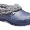 Crocs Hold deg varm Koselig Slitasjebestandig Sports Unisex blå sandaler 204563-4HE