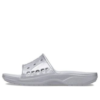 Crocs II Metallic Slides &laquo;Sølv&raquo; 209210-1FT