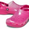 Crocs Jelly Crocs Transparent Rød Unisex Sandaler 206908-6X0