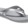 Crocs Kadee II Minimalistic Cozy Sportstøfler Unisex Sølv 207314-040