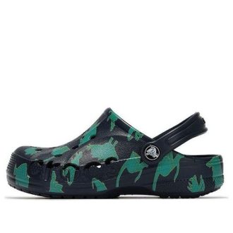 Crocs Kids Crocs Klassisk tresko Sportssandaler &laquo;Green Black&raquo; 207017-4HQ