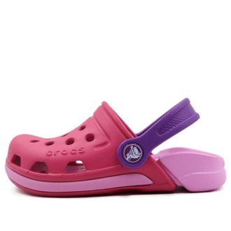 Crocs Kids Crocs Klassisk tresko Sportssandaler &laquo;Red Pink Purple&raquo; 204991-66I
