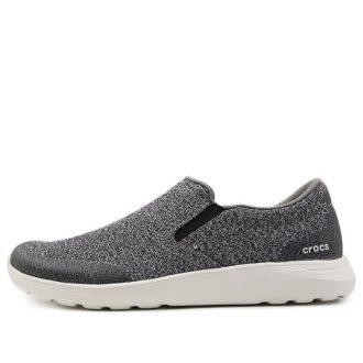 Crocs Kinsale Static Slip-on Sko &laquo;Grey White&raquo; 203977-01R