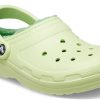Crocs klassisk fôret unisex blå sandaler 203591-335