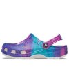 Crocs klassisk mønster hvit lilla sandaler &laquo;White Purple&raquo; 206565-14N
