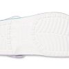 Crocs klassisk mønster hvit lilla sandaler &laquo;White Purple&raquo; 206565-14N