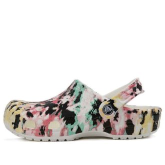 Crocs klassisk mønster sko flerfarget skjøting unisex &laquo;Svart Rosa Grønn&raquo; 206479-928