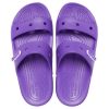 Crocs klassisk myk såle koselig flat hæl sportstøfler unisex lilla 206761-518