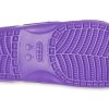 Crocs klassisk myk såle koselig flat hæl sportstøfler unisex lilla 206761-518