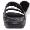 Crocs klassisk myk såle koselig flat hæl sportstøfler unisex svart 207403-001