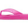 Crocs klassisk myk såle Koselige flip-flops unisex rosa 206119-6QQ