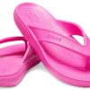 Crocs klassisk myk såle Koselige flip-flops unisex rosa 206119-6QQ