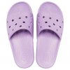 Crocs klassisk myk såle koselige sportstøfler unisex lilla 206121-5PR