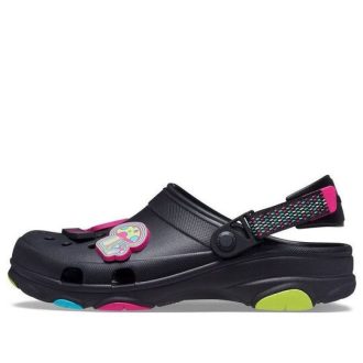 Crocs klassisk terrengtresko Minimalistisk Uformell Unisex svarte sandaler 207340-001