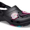 Crocs klassisk terrengtresko Minimalistisk Uformell Unisex svarte sandaler 207340-001