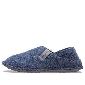 Crocs klassisk tøffel myk såle unisex blå tøfler 205837-459