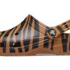 Crocs Klassisk tresko Animal Printing Beach Tiger Stripes Gule sandaler 206676-2ZF