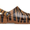 Crocs Klassisk tresko Animal Printing Beach Tiger Stripes Gule sandaler 206676-2ZF