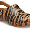 Crocs Klassisk tresko Animal Printing Beach Tiger Stripes Gule sandaler 206676-2ZF