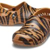 Crocs Klassisk tresko Animal Printing Beach Tiger Stripes Gule sandaler 206676-2ZF