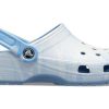 Crocs Klassisk tresko Mønster Crocs Unisex blå sandaler A205453-44O