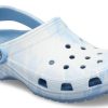Crocs Klassisk tresko Mønster Crocs Unisex blå sandaler A205453-44O
