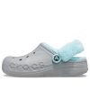 Crocs Klassisk tresko Stay Warm Fleeceforet sko Unisex Grå Blå 206633-0IG