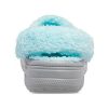 Crocs Klassisk tresko Stay Warm Fleeceforet sko Unisex Grå Blå 206633-0IG