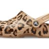 Crocs klassisk trykt tresko &laquo;Leopard Gold&raquo; 205838-98R
