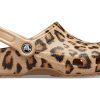 Crocs klassisk trykt tresko &laquo;Leopard Gold&raquo; 205838-98R