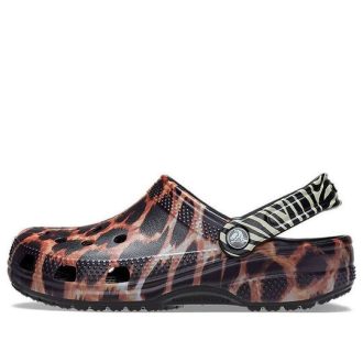 Crocs Klassiske dyrestrandsandaler Unisex Sort 207840-0ZR
