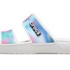 Crocs Klassiske Fargerike Unisex Hvite Sandaler i flere farger 207771-94S