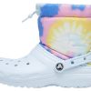 Crocs klassiske fôrede Neo Puff Boots &laquo;Tie Dye Mineral Blue&raquo; 207328-002