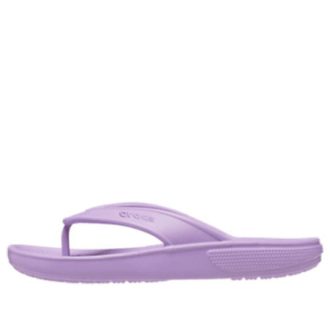Crocs klassiske koselige sklisikre flip-flops unisex lilla 206119-5PR