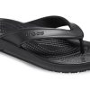 Crocs klassiske koselige sklisikre flip-flops unisex svart 206119-001