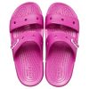 Crocs klassiske koselige unisex lilla røde sandaler 206761-6SV