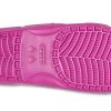 Crocs klassiske koselige unisex lilla røde sandaler 206761-6SV